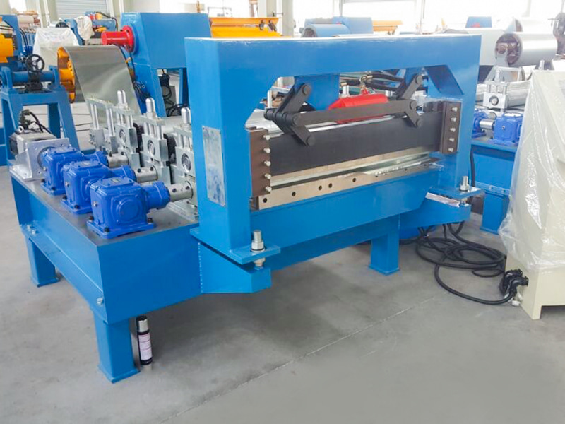 Enkel Coil Flatting og Cutting Machine