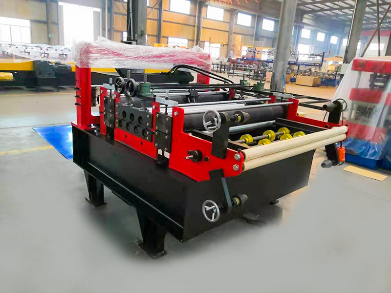 Enkel Coil Flatting og Cutting Machine