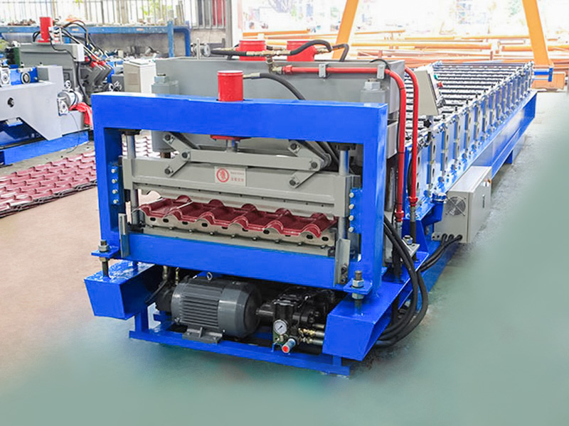YX25-162-810 Sterk tilpasningsevne Glassert flisrullformingsmaskin